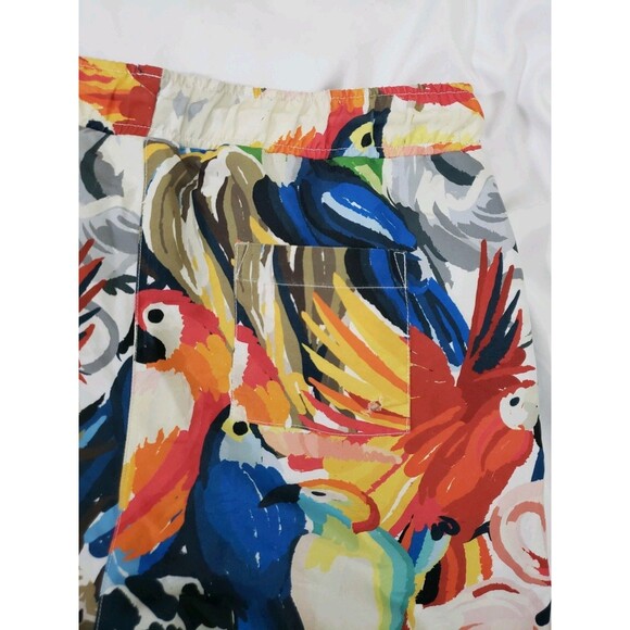 KITH Kids Swim Trunk Voyage Colorful Short Parrot Bird Animal Print Boy Size 12 - Picture 9 of 13